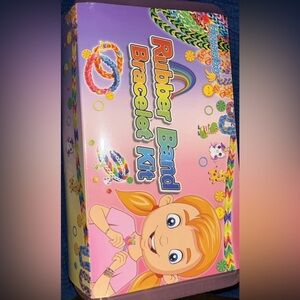 Rubber Band Bracelet Kit - Pink Kids Craft Set